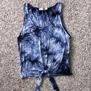 SALE 3 for $5 Blue Tie Dye Tank Top